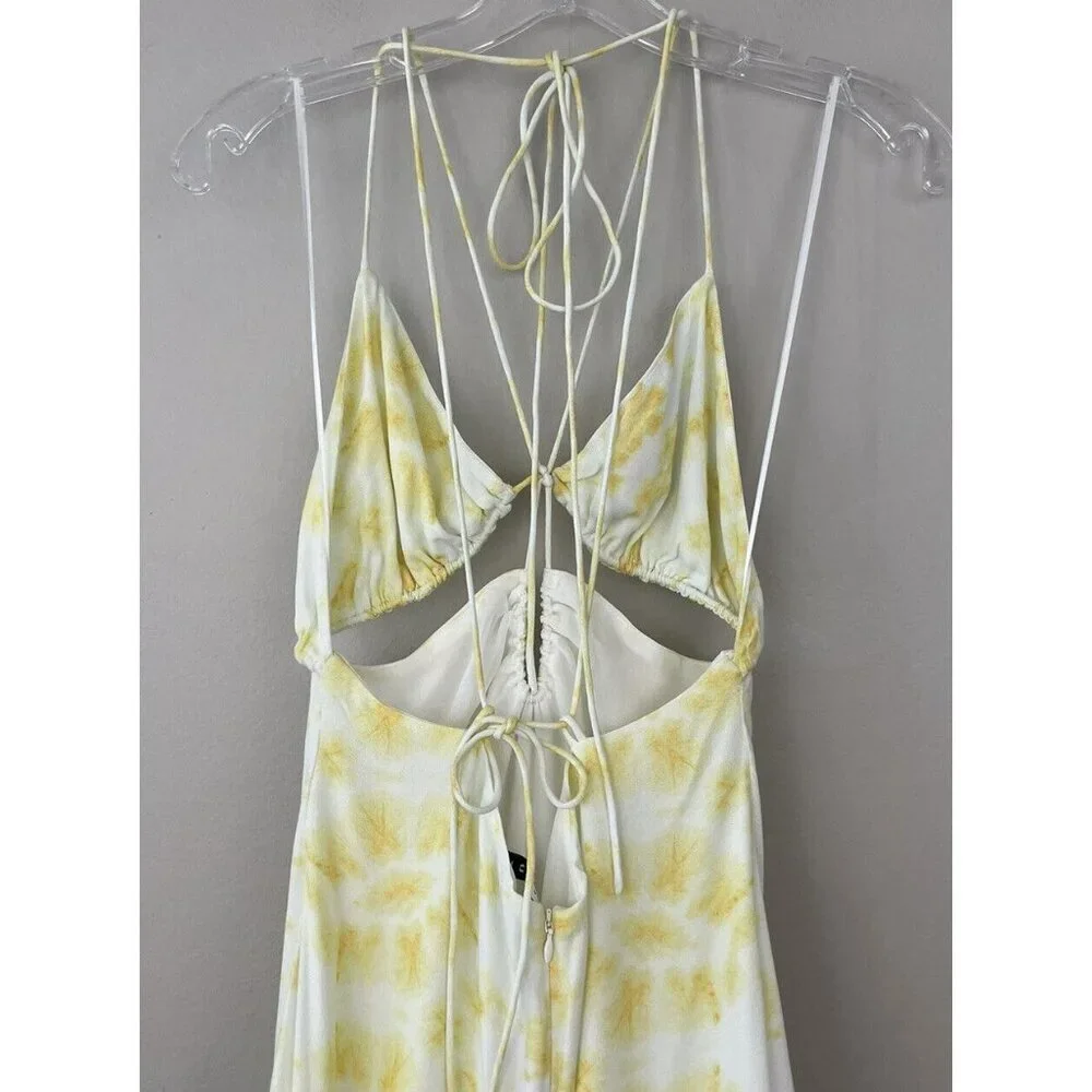 Third Form Free People Women’s Size US6 Ring Out Slip Cut Out Dress Boho‎ Sexy